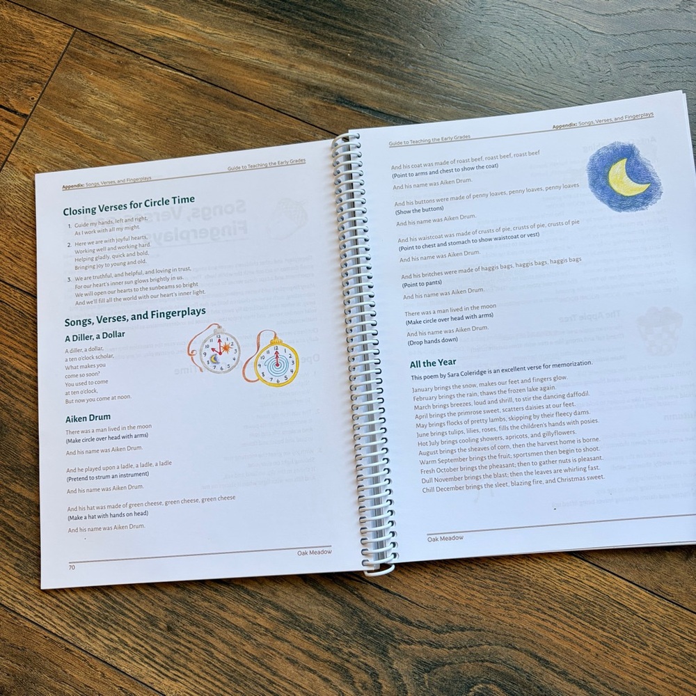 Oak Meadow Guide to Teaching K-3 Homeschool Curriculum - Picture 4 of 4